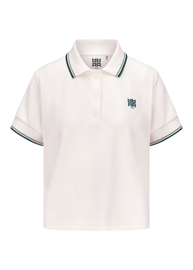 Polo, Polohemde, Polo-Shirt, Weiß, Kragen