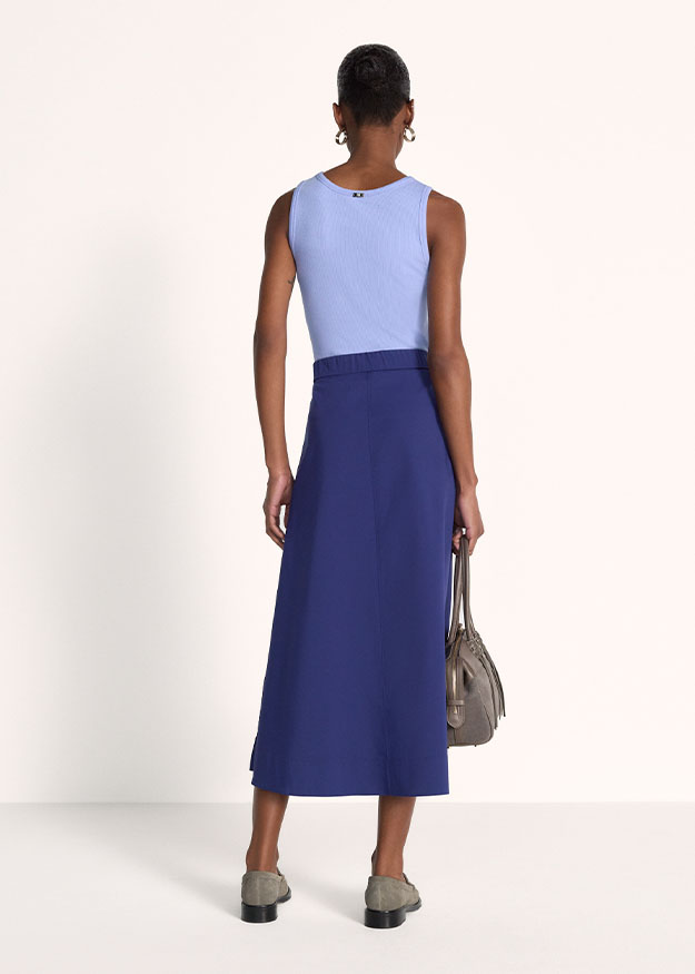Strapler?, Tanktop, Kleid?, Ausschnitt?, Blau