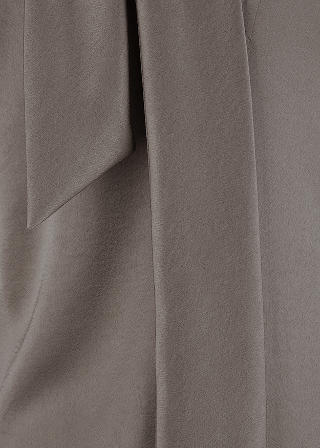 Mantel, Wollmantel, Taupe, Faltenwurf, Taschenfach?