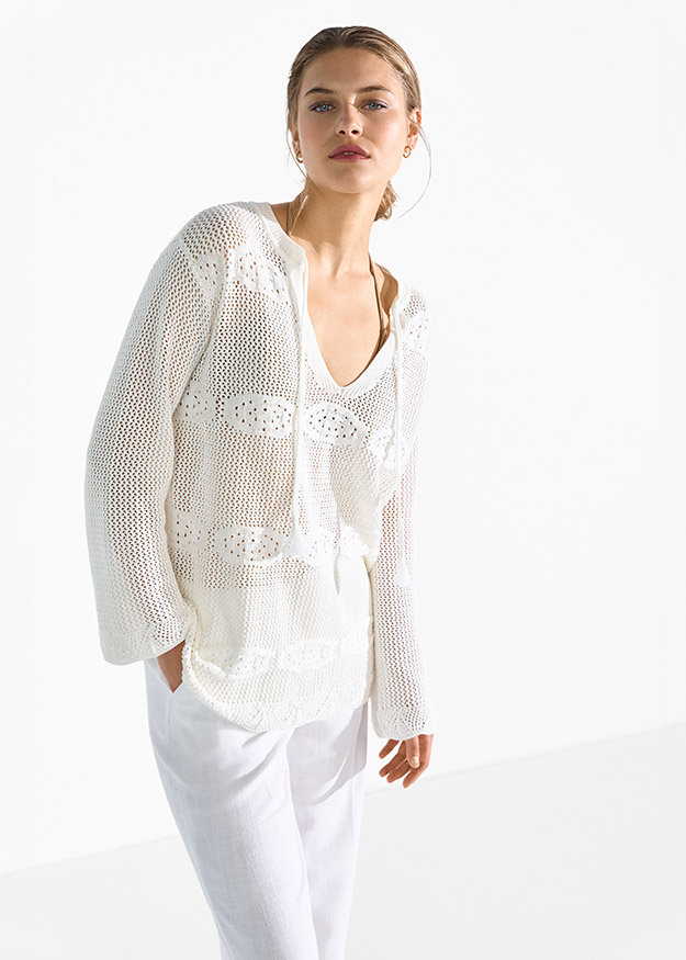 Strickwaren, Pullover, Erwachsener, Person, Frau