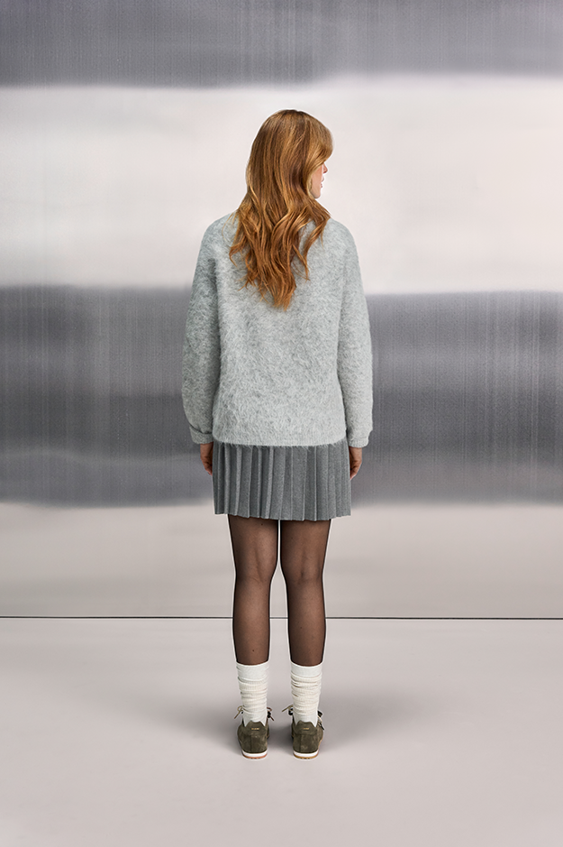 Pullover, Fellpullover, Oversized, Strickstoff, Hoodie?