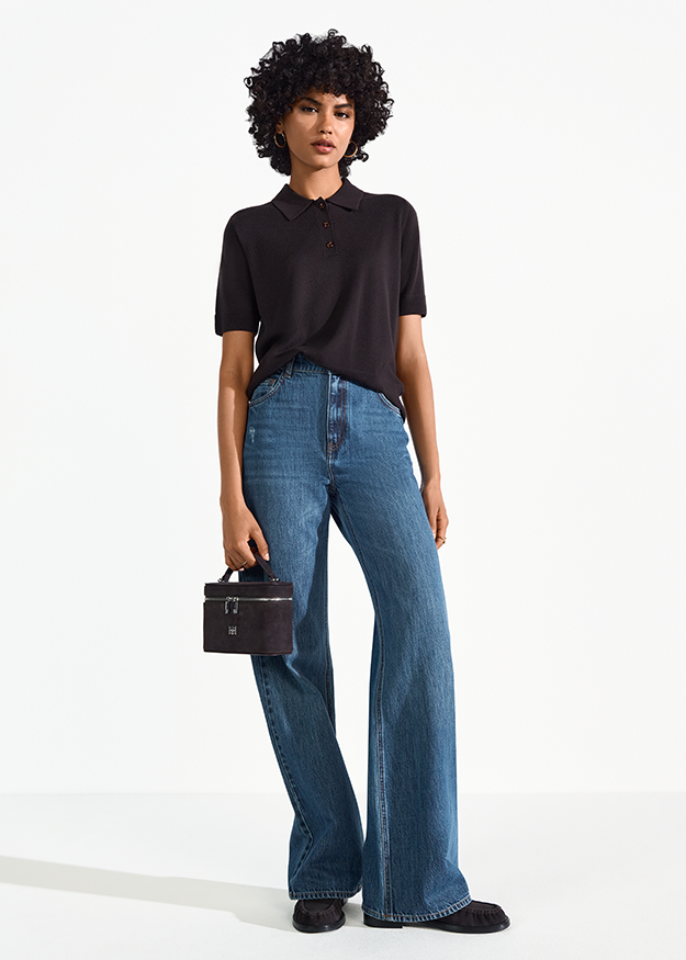 Hosen, Jeanshose, Person, Bluse, Schuh