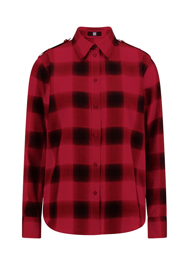 Bluse in Lumberjack Check