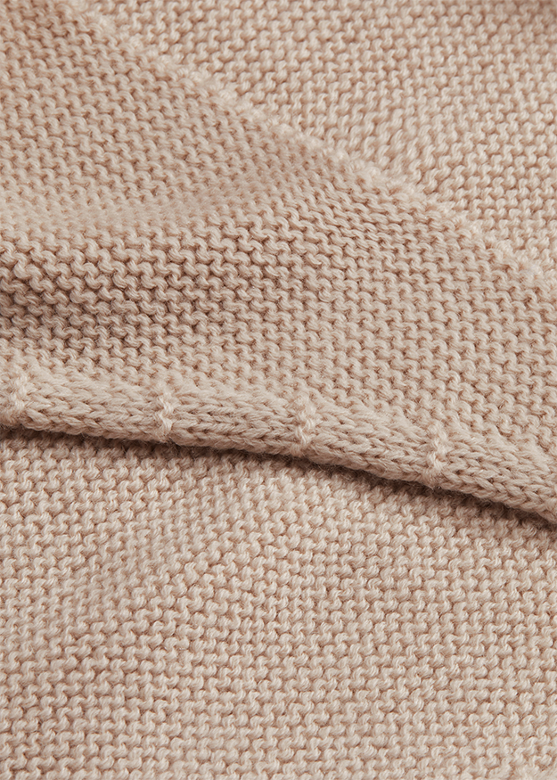 Wolle, Strick, Pullover, Beige, Rippenstrick