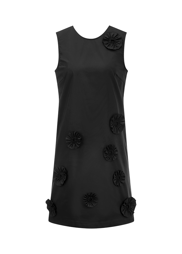 Kleid Mit Blumendetails