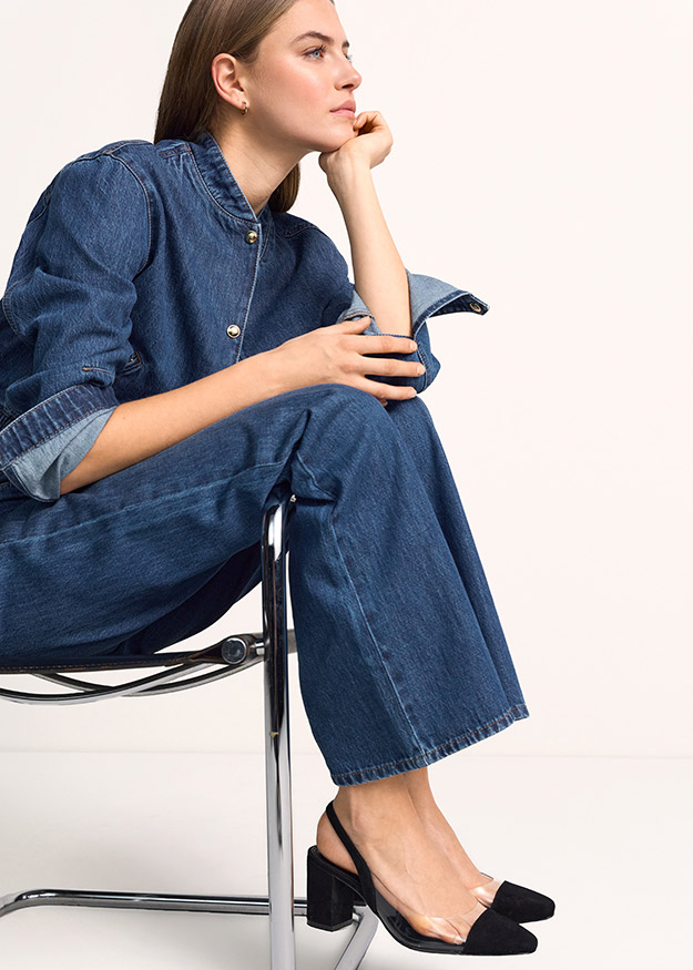 Jeanswear, Denim, Jumpsuit, Blue, Denim shoes?