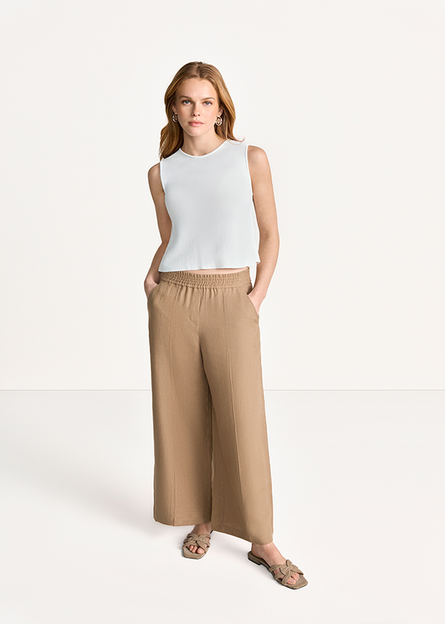 Leinen, Hosen, Erwachsener, Person, Frau