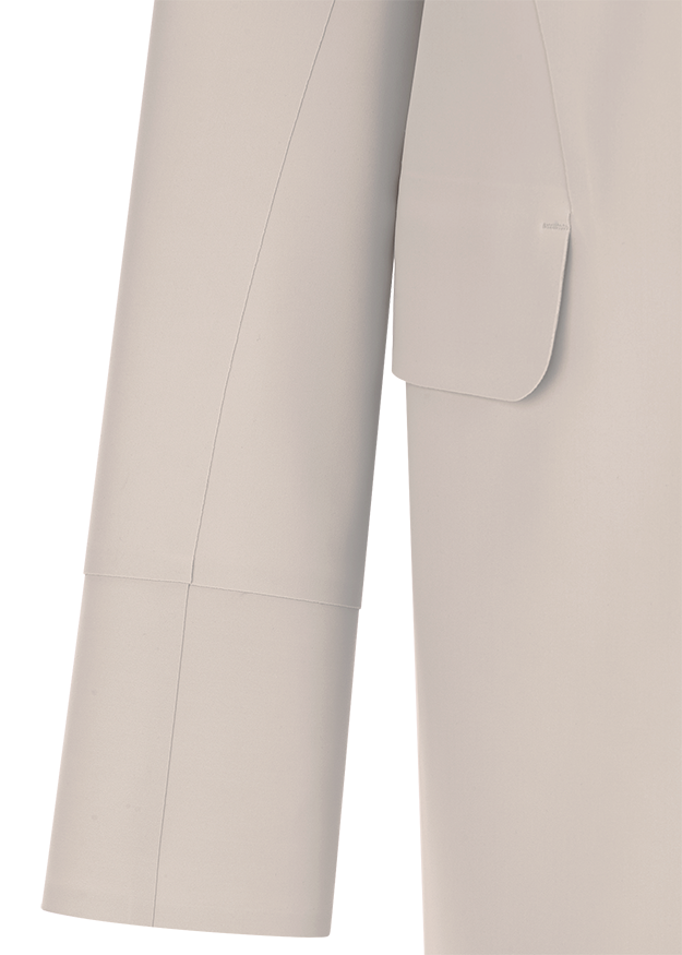 beige, Blazer, Jacke, Tasche, lange Ärmel