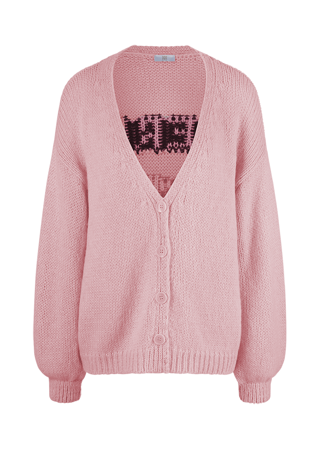 Cardigan with Cherry Pattern Cardigan with Cherry Pattern