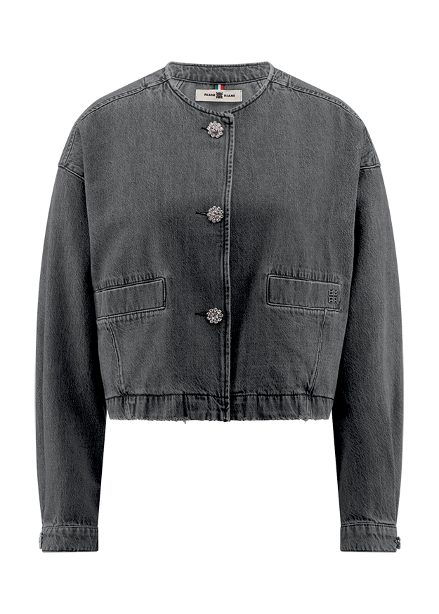 Cropped Denim Jacket Cropped Denim Jacket