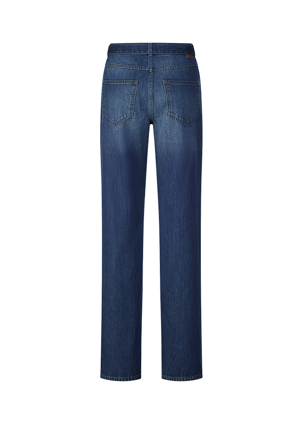 jeans, denim, Hosenbein, Hosenrückseite, gerade geschnitten