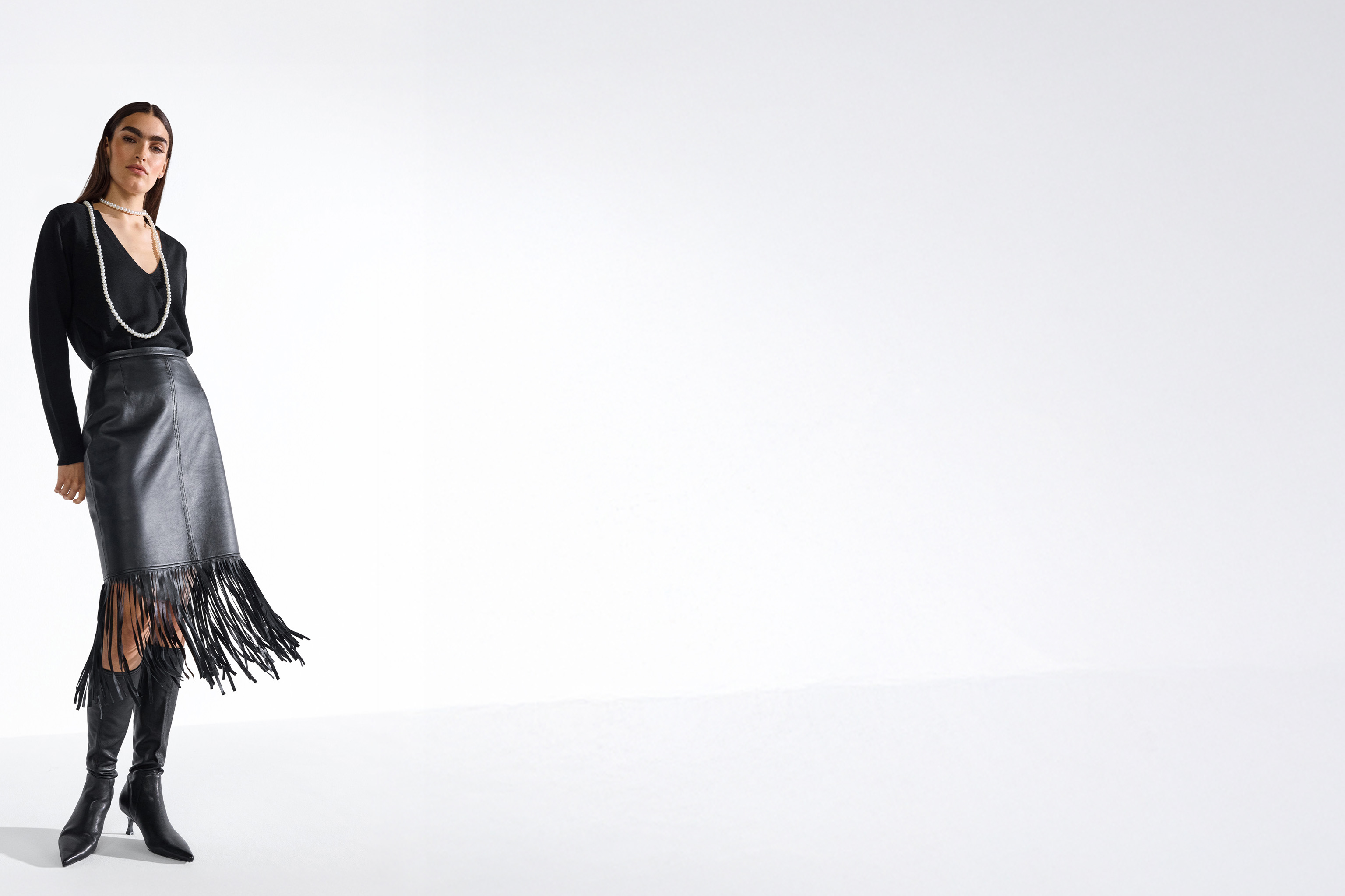 Langarm, Rock, Erwachsener, Person, Frau