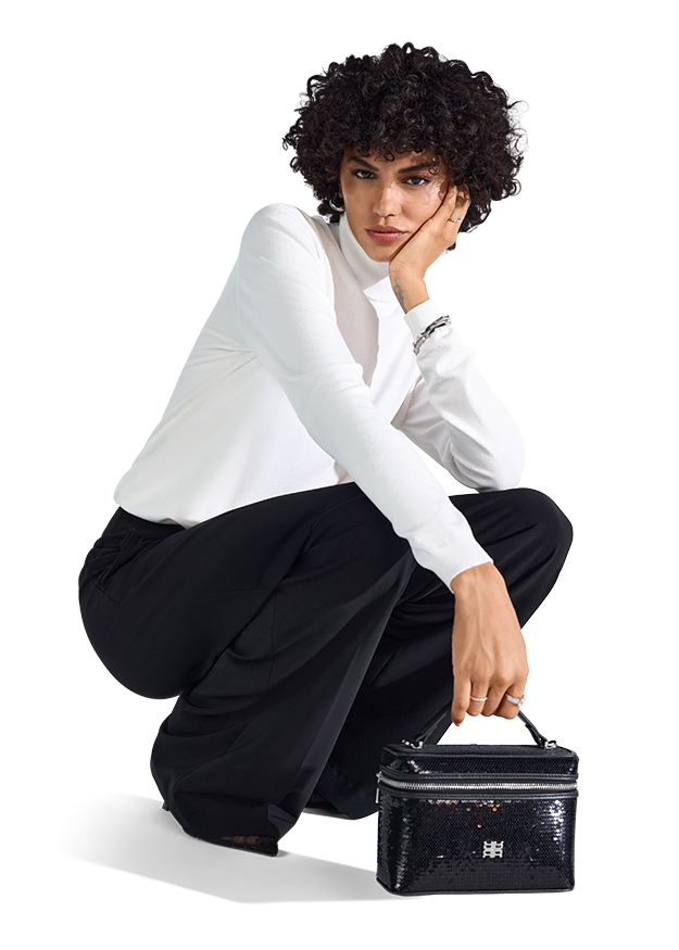 Langarm, Tasche, Handtasche, Formelle Kleidung, Person