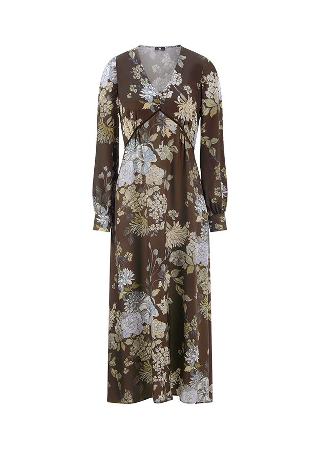 Dress with Floral Print