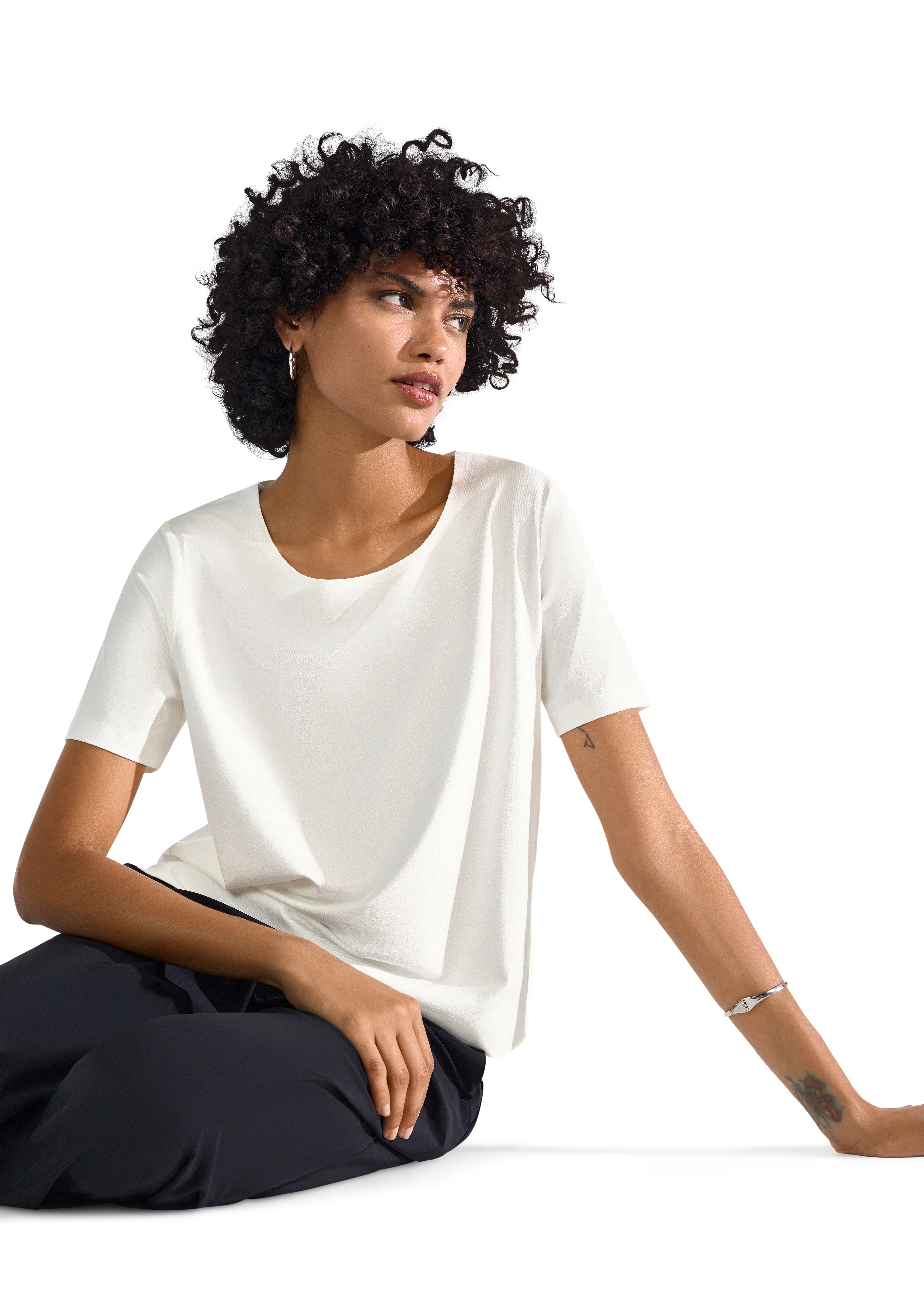 Shirt mit Rundhalsausschnitt