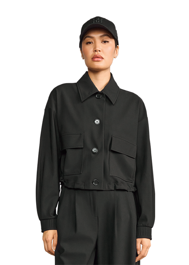 Cropped Blouson Cropped Blouson