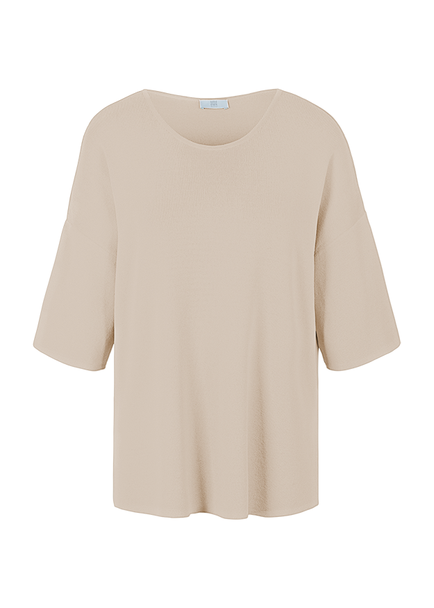Viscose knit jumper