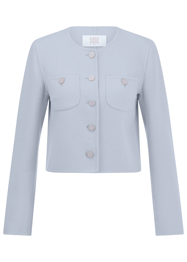 Kurze Wolljacke
