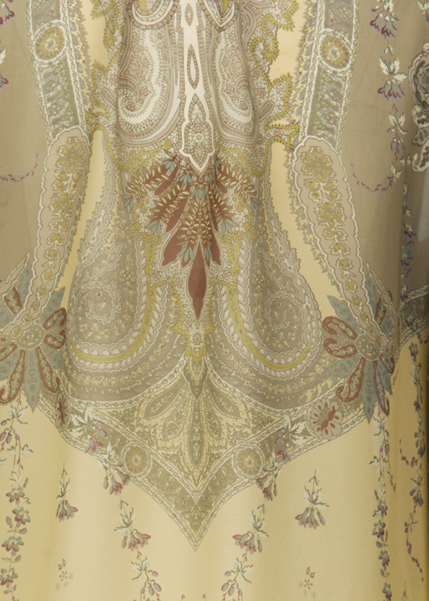 Paisley, Muster Paisley, Stoff, Tuch, Beige