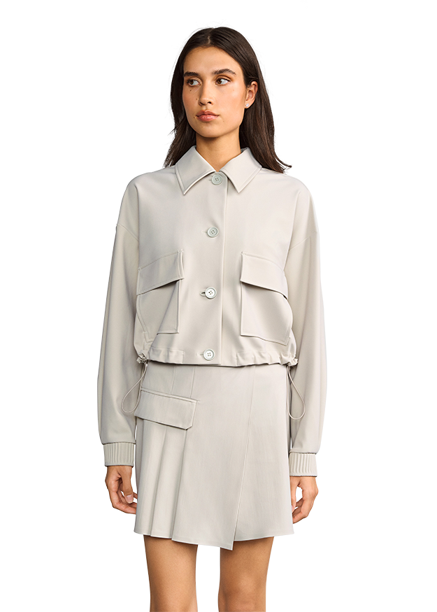 Cropped Blouson Cropped Blouson