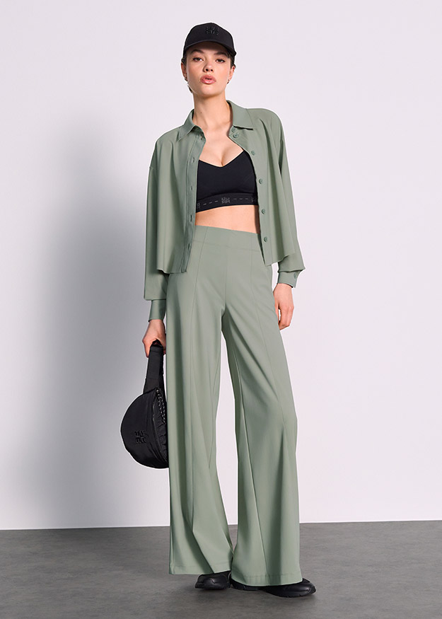 Hose, Anzughose, Oversize-Jacke, Sport-BH, Cap
