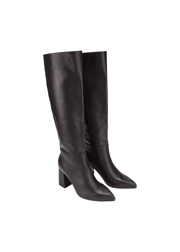 Stiefel, Stiefellänge, Schafthöhe, Kunstleder?, Absatz