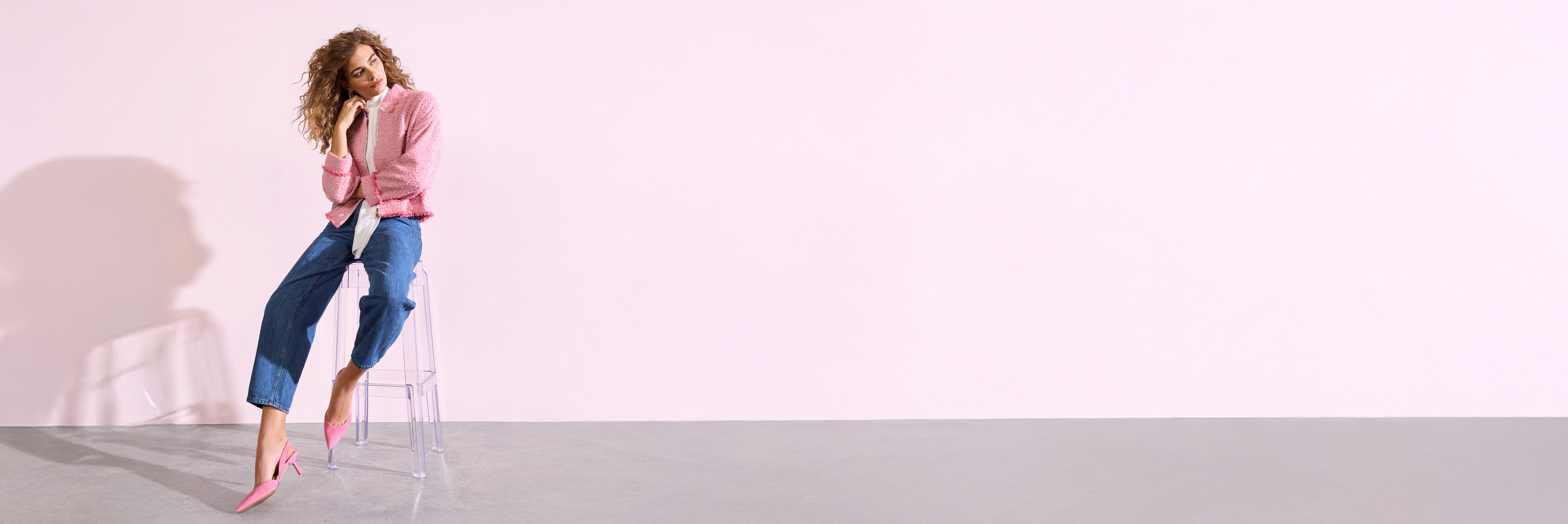 Schuh, Hoher Absatz, Hosen, Langarm, Person