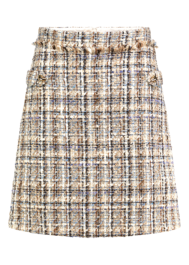 Tweed Miniskirt