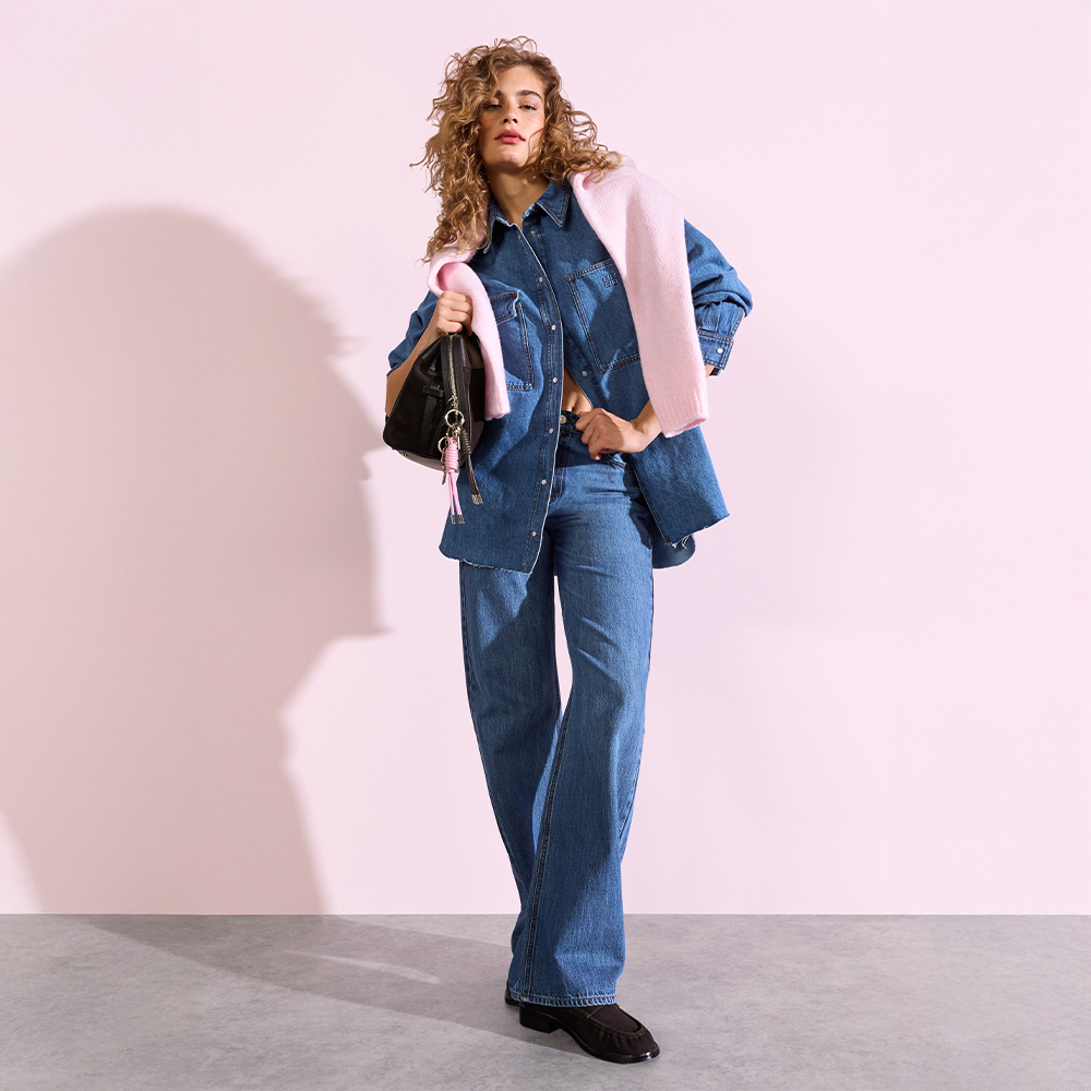 Hosen, Jeans, Jacke, Handtasche, Person