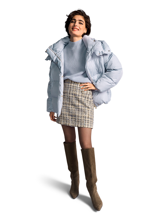 Tweed Miniskirt