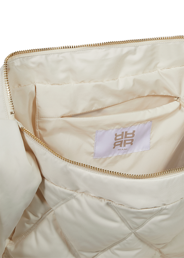 reiss, Puffer, Jacke, Beige, Reißverschluss