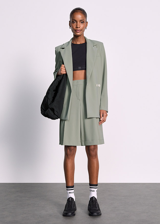 Blazer, Sakko, Schulterpolster, Kombination, Set