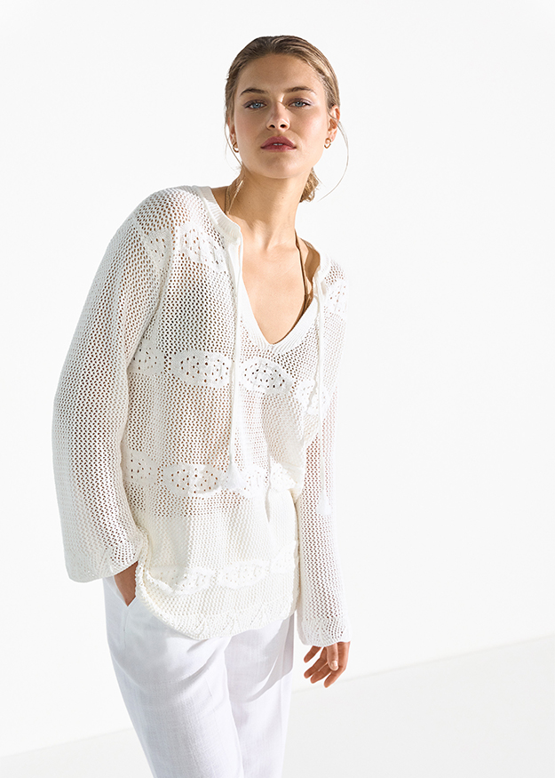 Bluse, Pullover, Erwachsener, Person, Frau