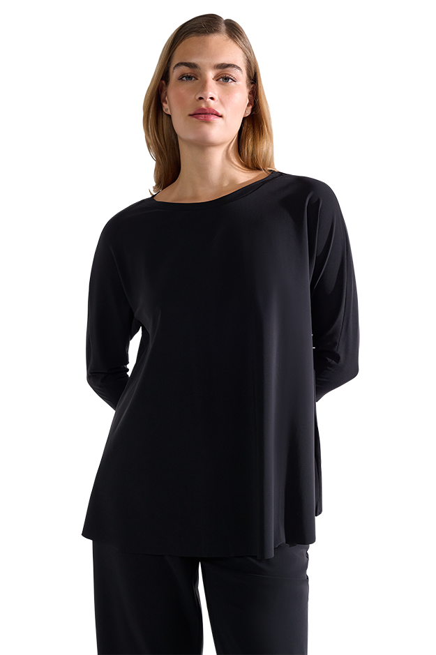 Oversized jersey shirt