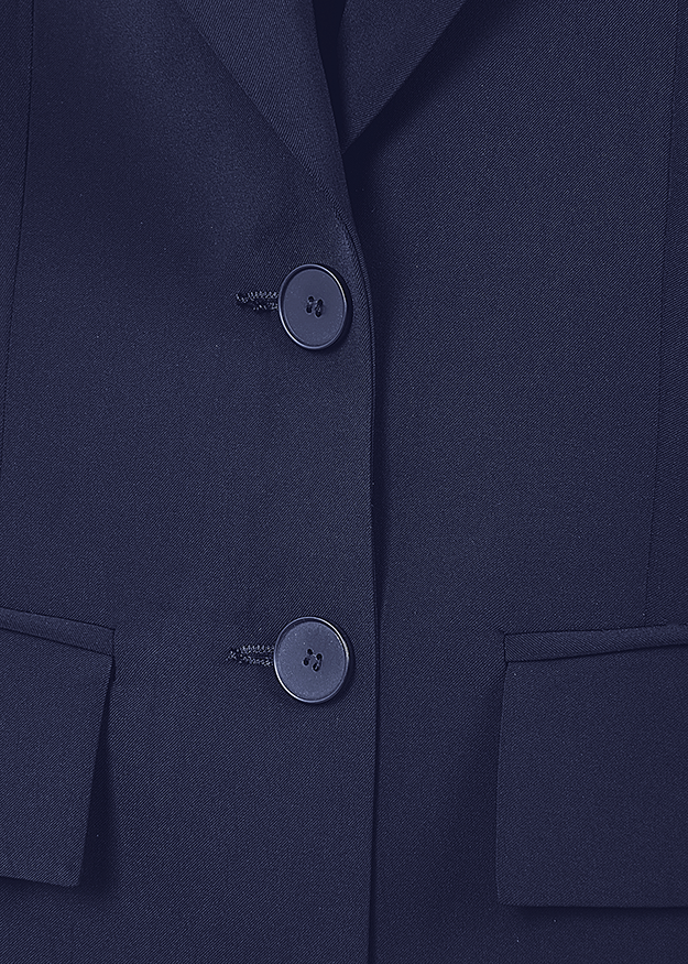 blazer, anzug, knöpfe, marineblau, taschen