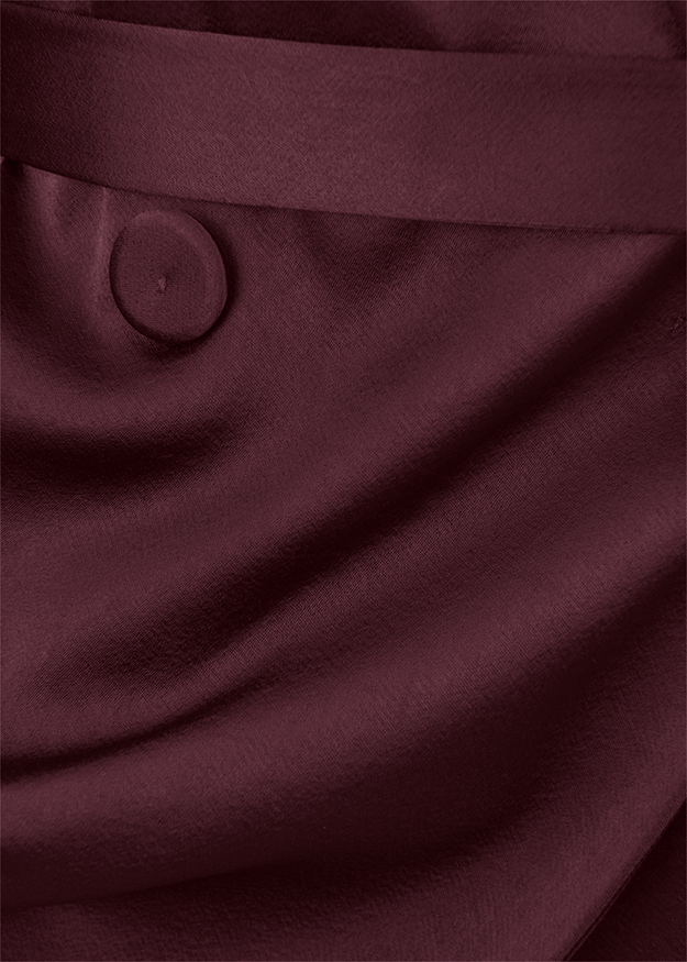 Kastanienbraun, Samt, Person