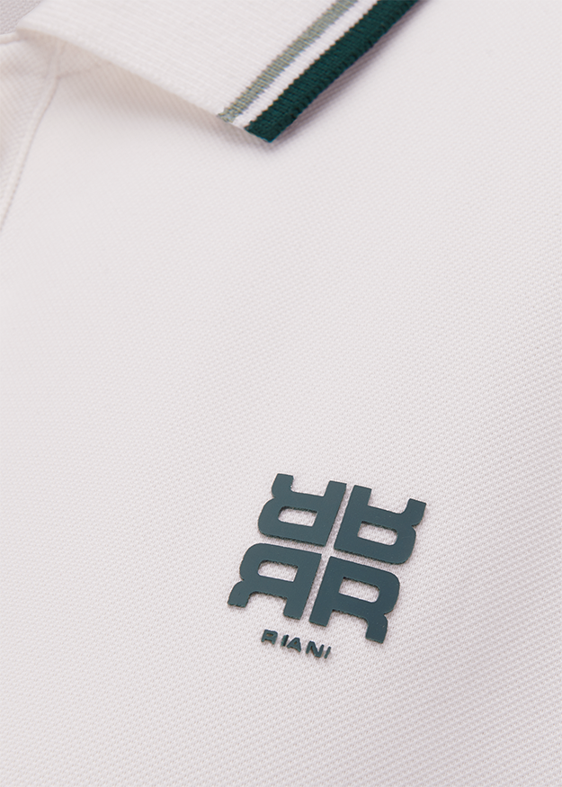 Polo, Piqué, Kragen, Logo, Marke?