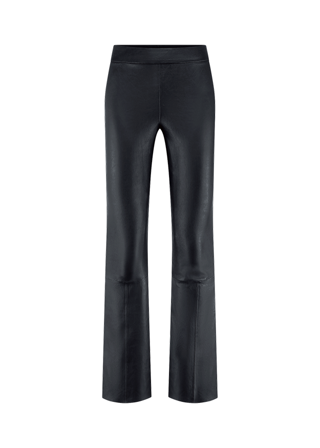 Bootcut Leather Pants