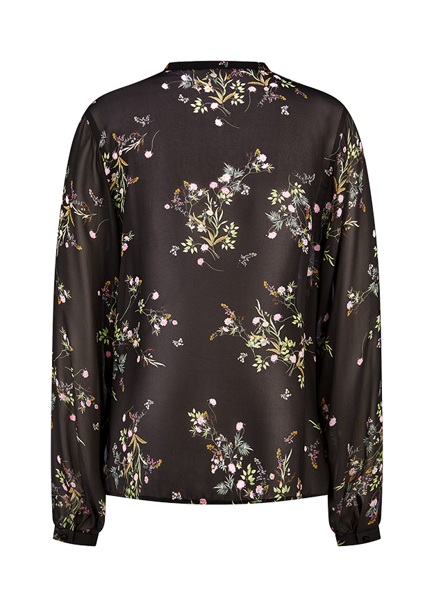 Bluse, Langarm, Ärmel, Muster, Mantel