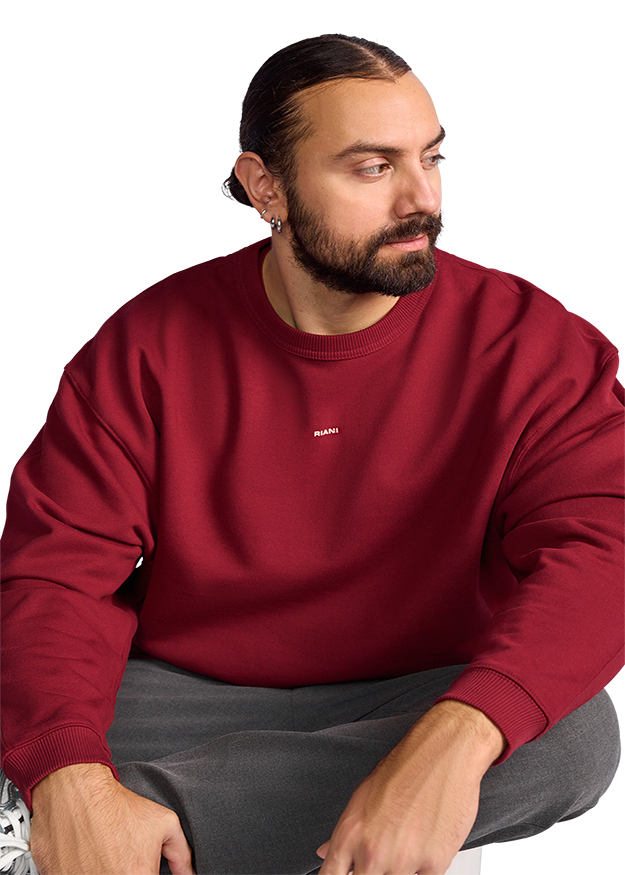 Sweatshirt with RIANI Print Sweatshirt with RIANI Print