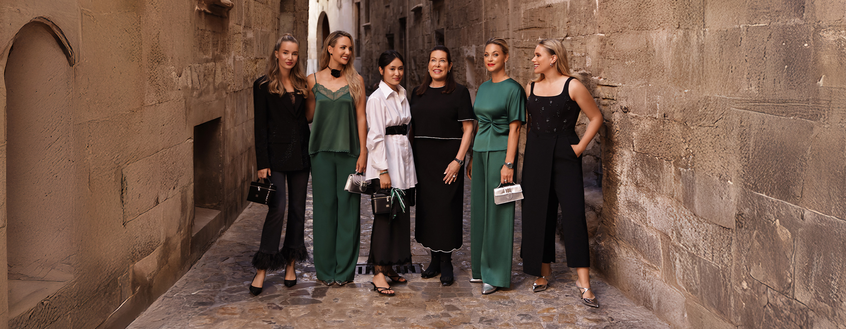 Kleid, Gruppenschuss, Abendkleid, Formelle Kleidung, Modisch