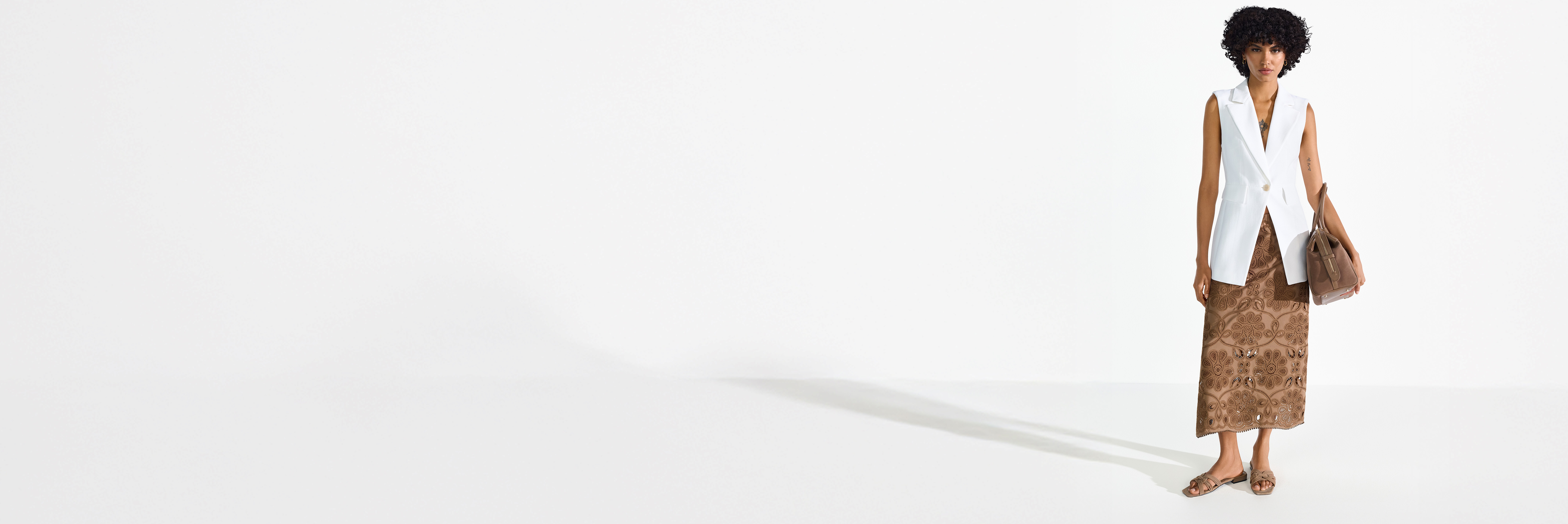 Rock, Kleid, Langarm, Handtasche, Person