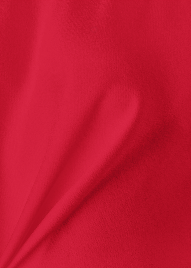 Stoff, roter Stoff, einfarbig, feine Textur, weicher Fall