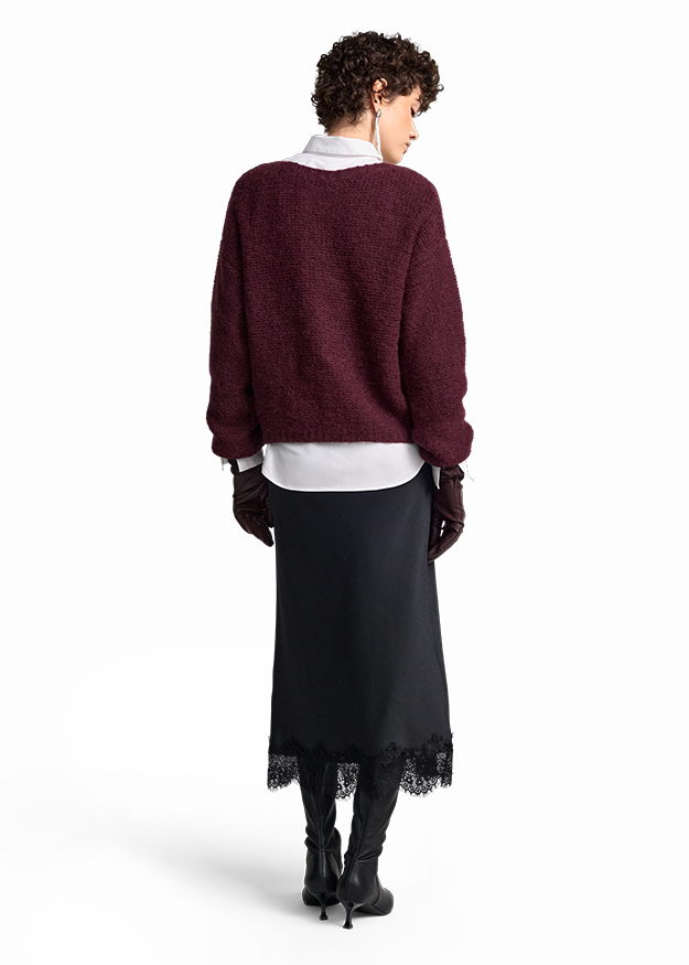 Langarm, Ärmel, Strickwaren, Pullover, Person