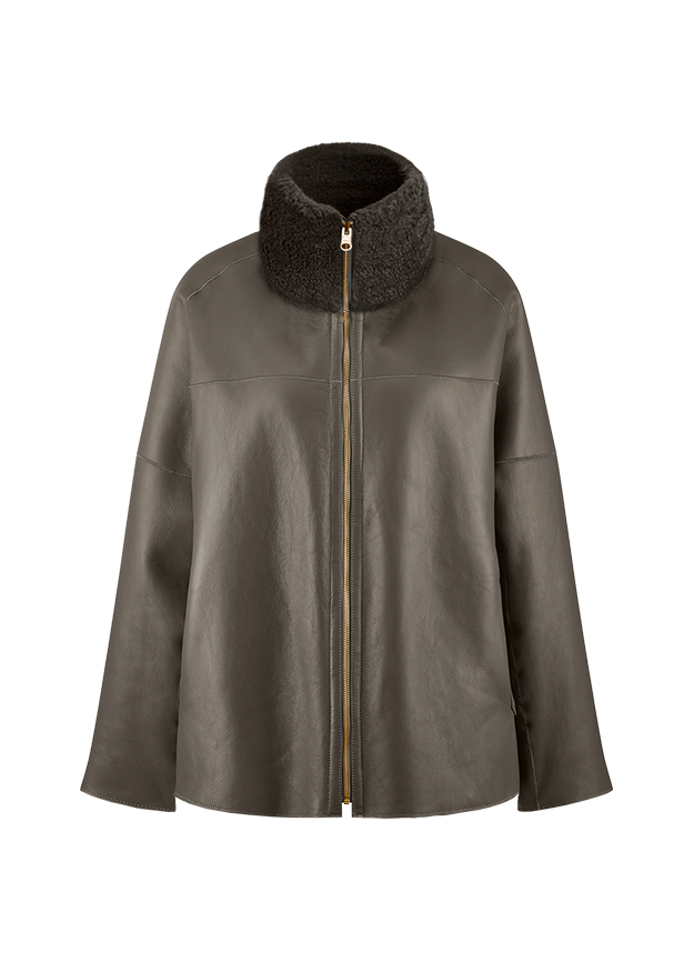 Reversible Lamb Skin Jacket