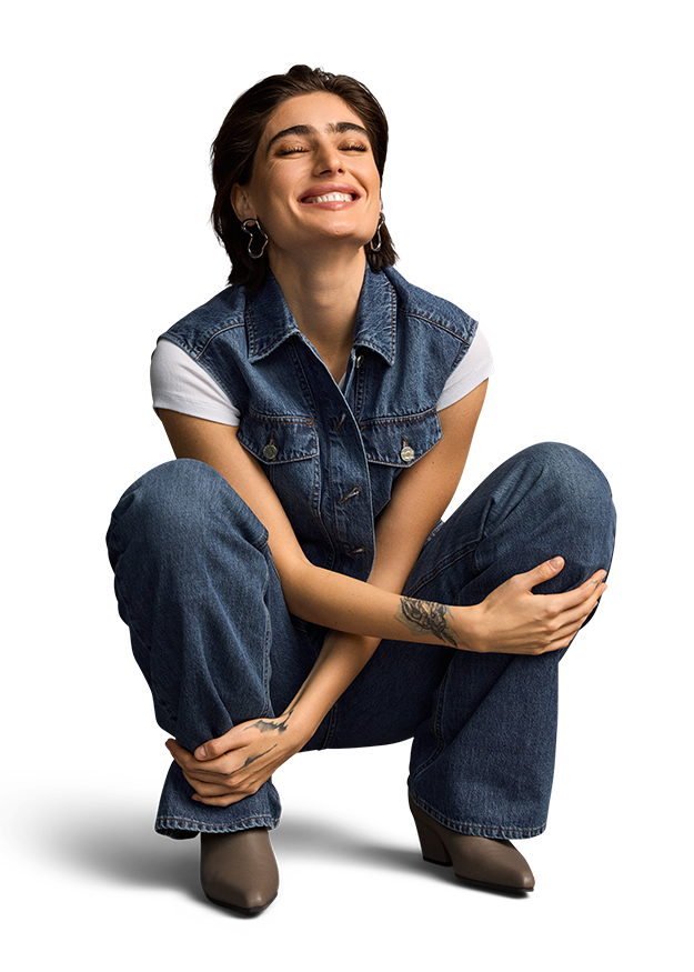 Denim Waistcoat made from Authentic Denim Denim Waistcoat made from Authentic Denim