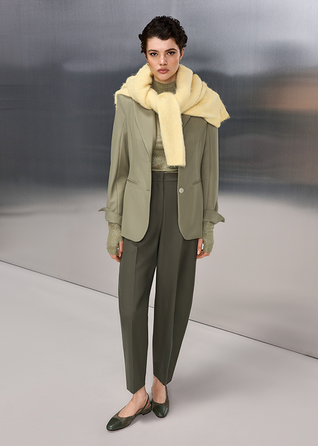 Anzug, Hose, Schal, Mantel, Blazer