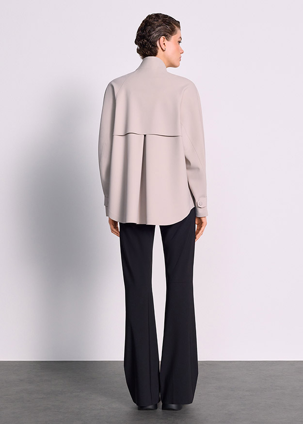 Blazer, Lagenlook, Casualjacke, Beige, Oversize
