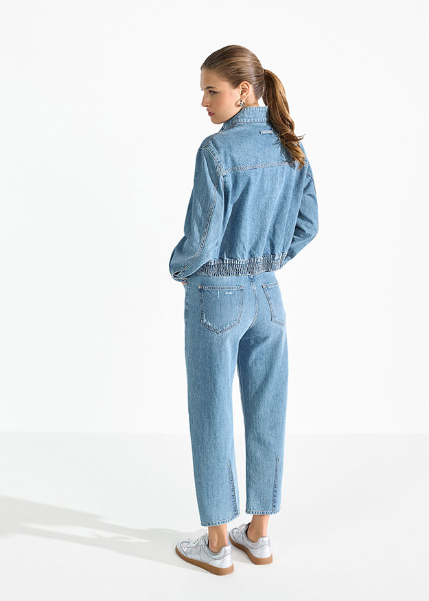 Jeansjacke, Denim, Jeans, Set Hose, High-Wit Sop