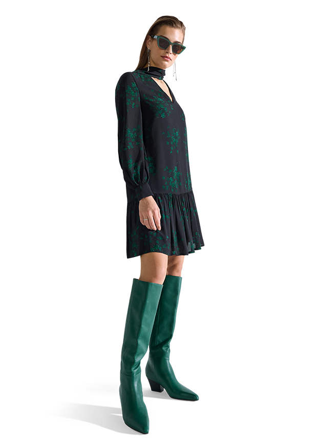 Langarm, Person, Schuh, Kleid, Pullover